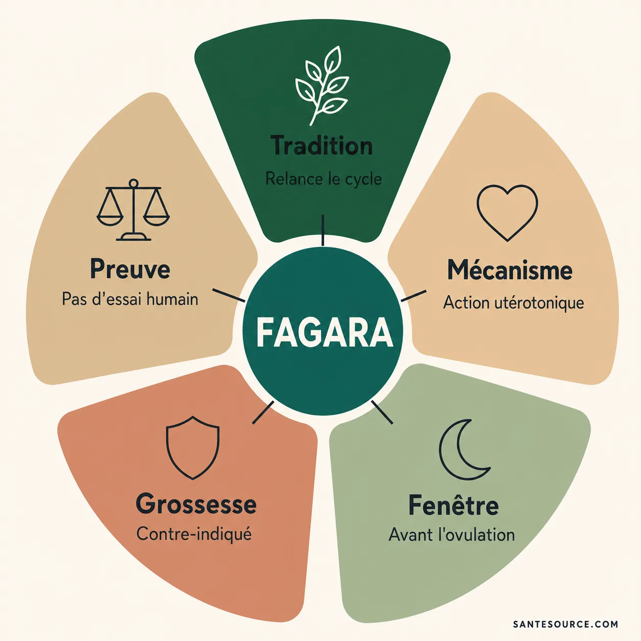 Carte mentale du fagara pour la fertilité : usage traditionnel, mécanisme utérotonique, contre-indication grossesse et limites scientifiques