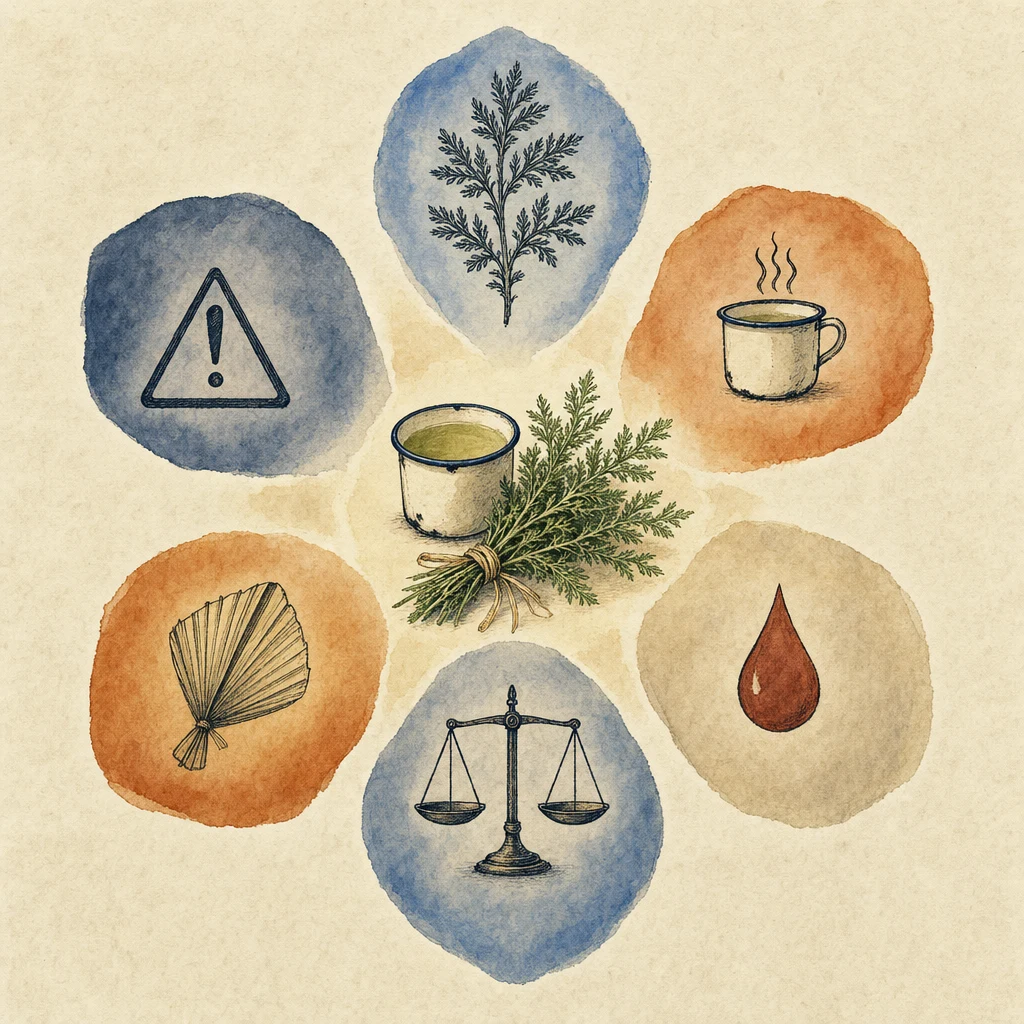 Récapitulatif visuel des points clés : Artemisia annua et diabète de type 2 au Kivu : ce que dit vraiment la tisane du 