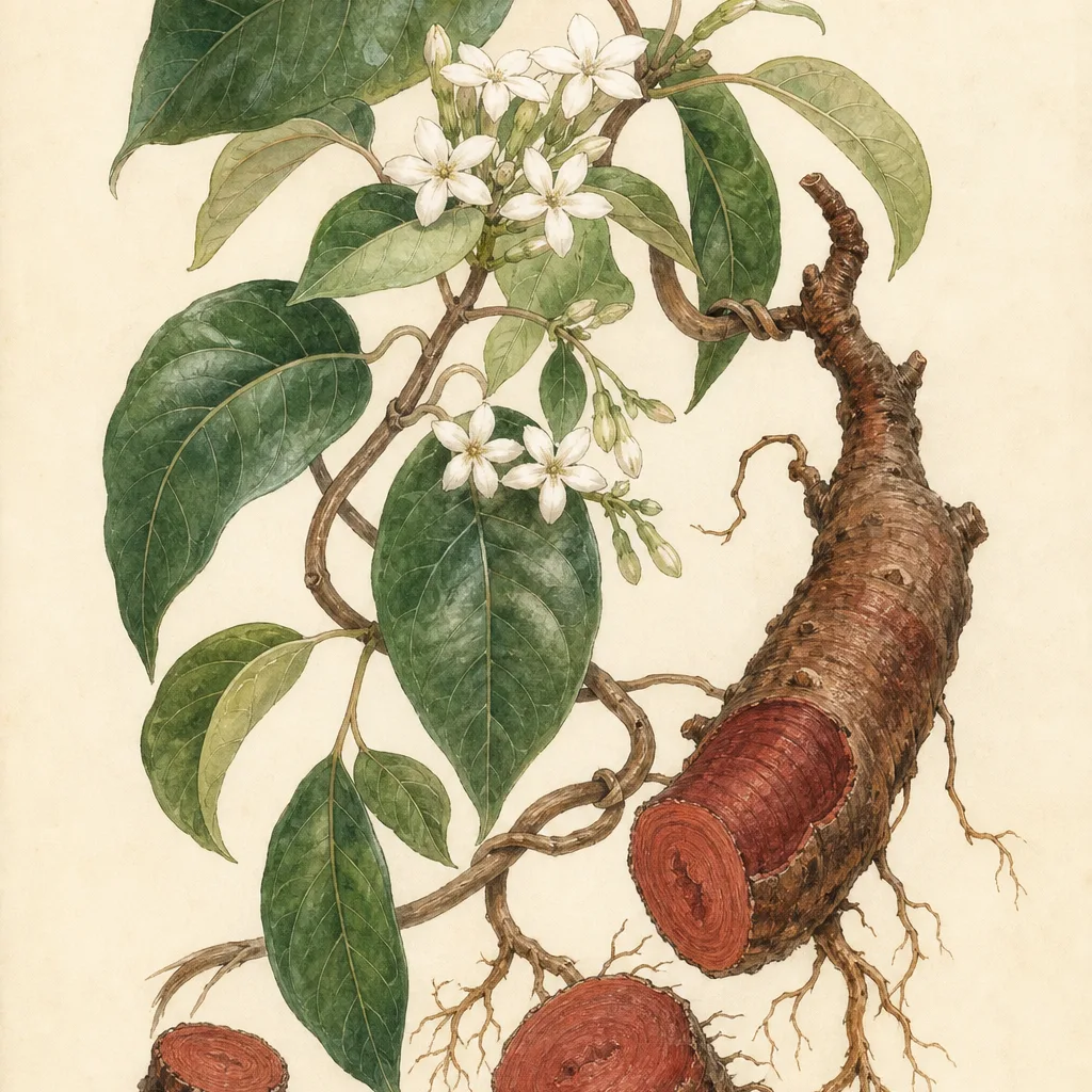 Pentadiplandra brazzeana (plante 'oubli'), liane médicinale du bassin du Congo